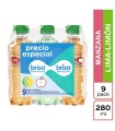 AGUA BRISA SABOR SURTIDO x 9u 280ml