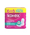 TOALLA KOTEX ULTRAFINA PQ12UND