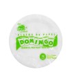 PLATO DESECHABLE DOMINGO GRANDES CARTON x 12u