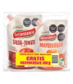 SALSA DE TOMATE LA CONSTANCIA x 400gr GRATIS MAYOBURGUER x 190gr