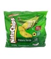 NATUCHIPS PLATANO VERDE P336Gx12U