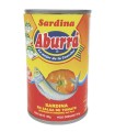 SARDINA ABURRA TOMATE CILIND LT425G