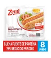 SALCHICHA SÚPER PERRO ZENU PQ640G x 8UND