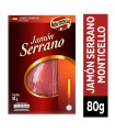 JAMÓN SERRANO MONTICELLO x 80GR