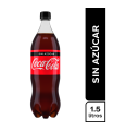 GASEOSA COCA-COLA ZERO SIN AZÚCAR BT1.5LT