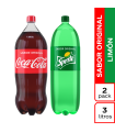 OF GASEOSA COCA-COLA 3LT+SPRITE 3LT P.ExU