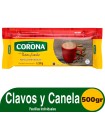 CHOCOLATE CORONA C/CANELA BR500G