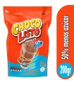 CHOCOLISTO 50% MENOS AZUCAR BL200G