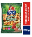 PASTA DORIA TORNILLO VERDURA x 250GR