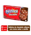 GALLETA FESTIVAL CHOCOLATE PQ403GR