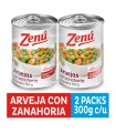 OF ARVEJA C/ZANAHORIA ZENU LT300G x 2U PE