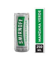 VODKA SMIRNOFF GREEN APPLE LT250CC