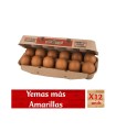 HUEVOS SANTA REYES AA ROJO CJx12UND