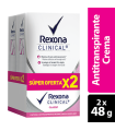 OF DESODORANTE REXONA CLINICAL WOM 2U x 48G