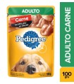 PEDIGREE POUCHE CARNE RAZA GRANDE SB100GR