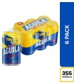 CERVEZA AGUILA SIXPACK LT355ML