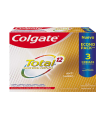 OFERTA CREMA COLGATE TOTAL 12 CONTROL SARRO 3U 75ML