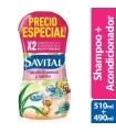 Savital Multivitaminas Shampo 500ml + Acondicionador 490ml