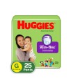 PAÑAL HUGGIES ULTRAFLEX PANTS ETAPA 3 25u